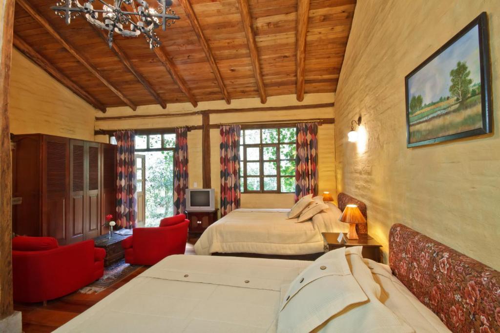 Hotel Hacienda La Carriona à Sangolquí Chambre photo